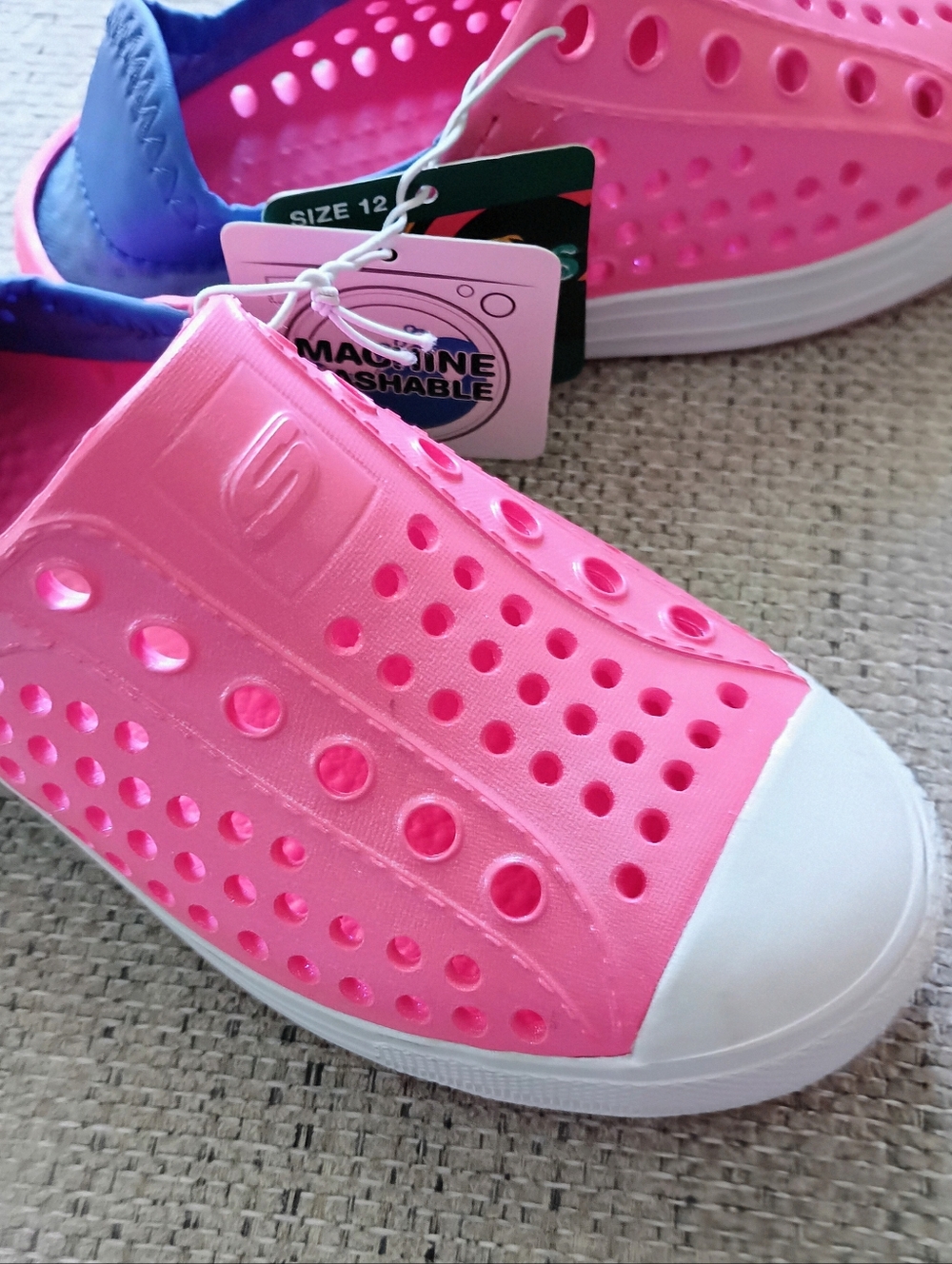 Skechers Hot Pink Foamies Slip-On Clog